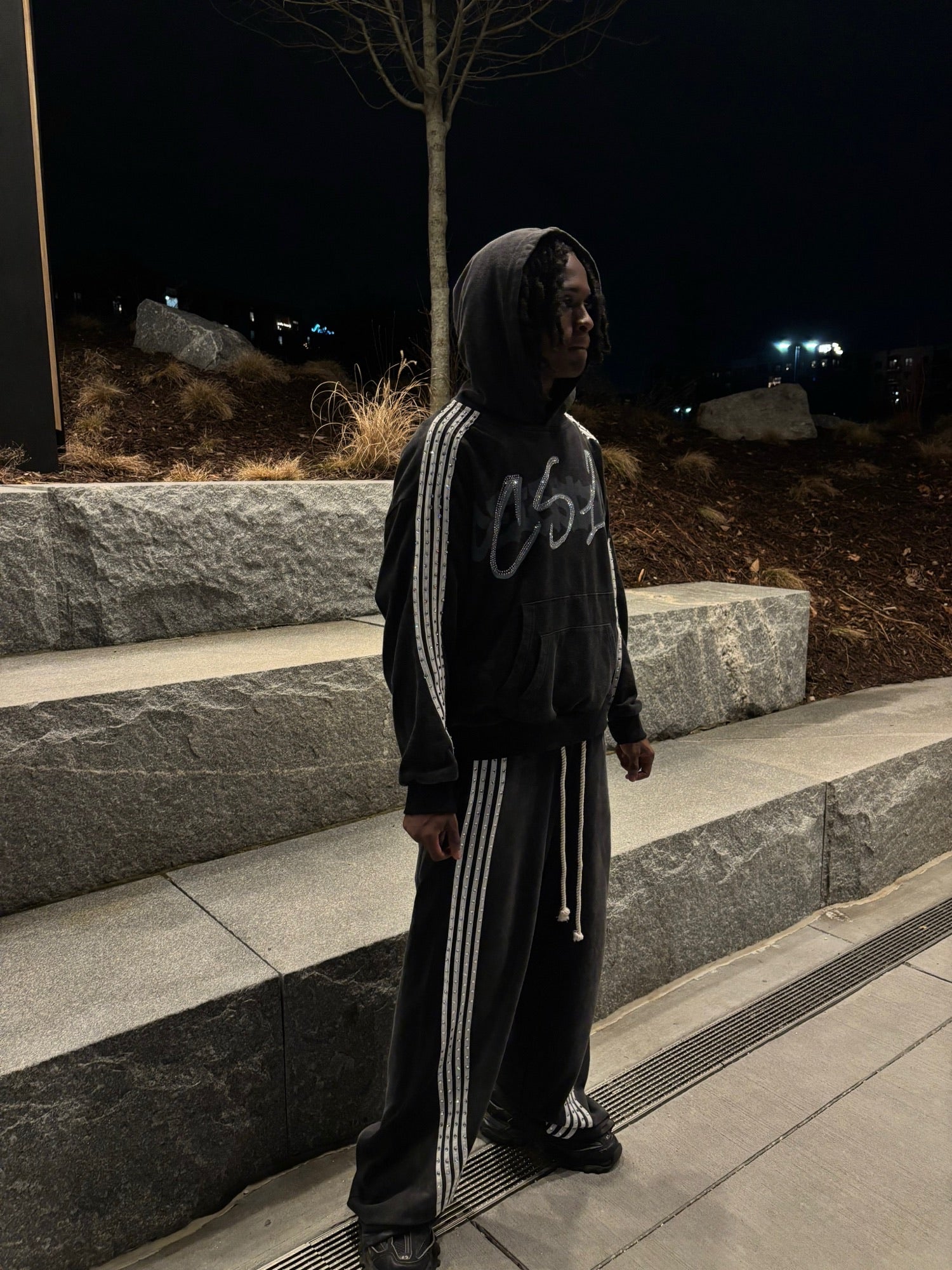 BLACK JOCKSTAR HOODIE