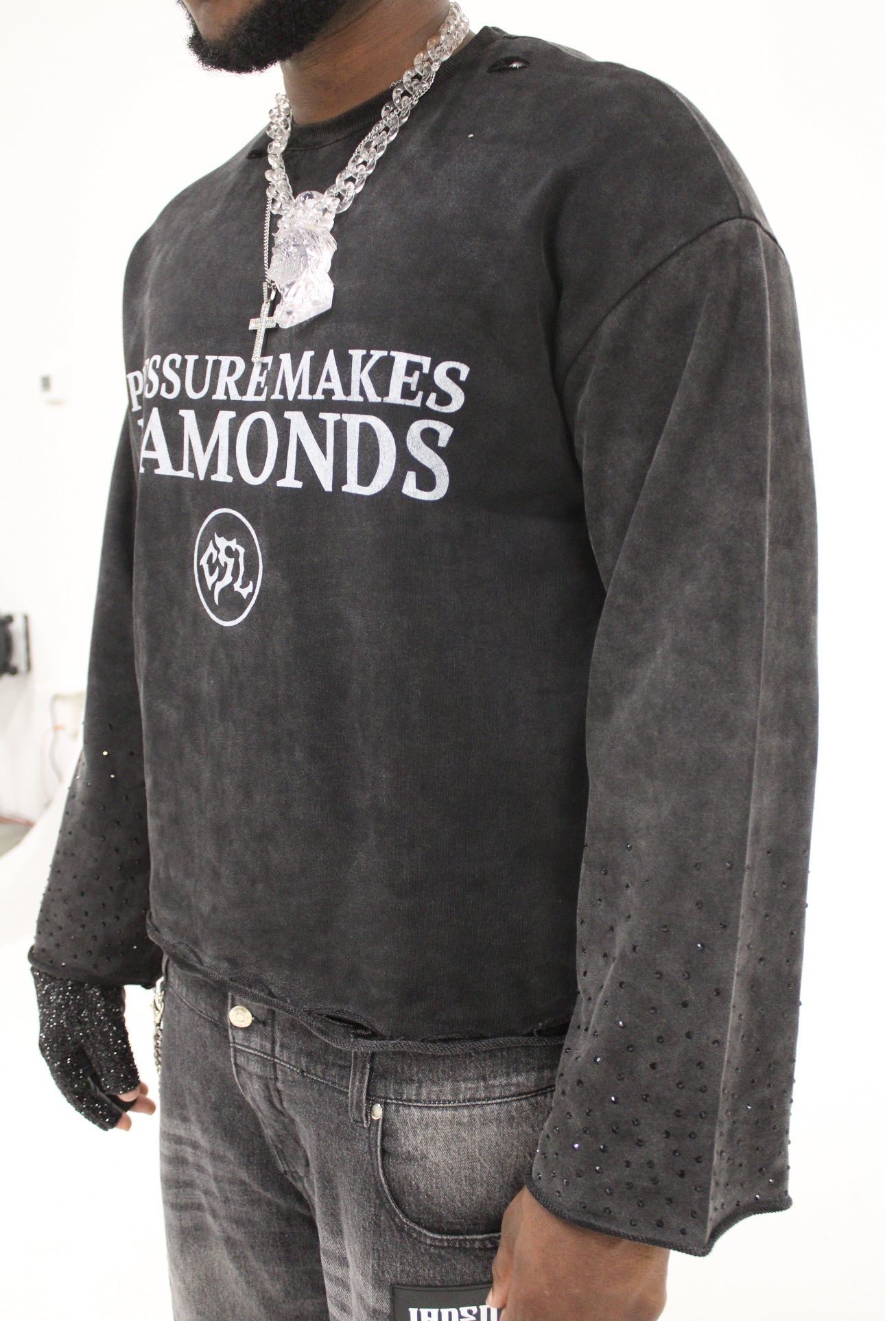 BLACK PMD Longsleeve